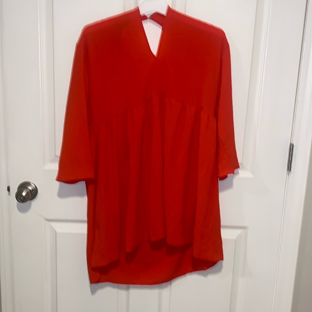 Red dress